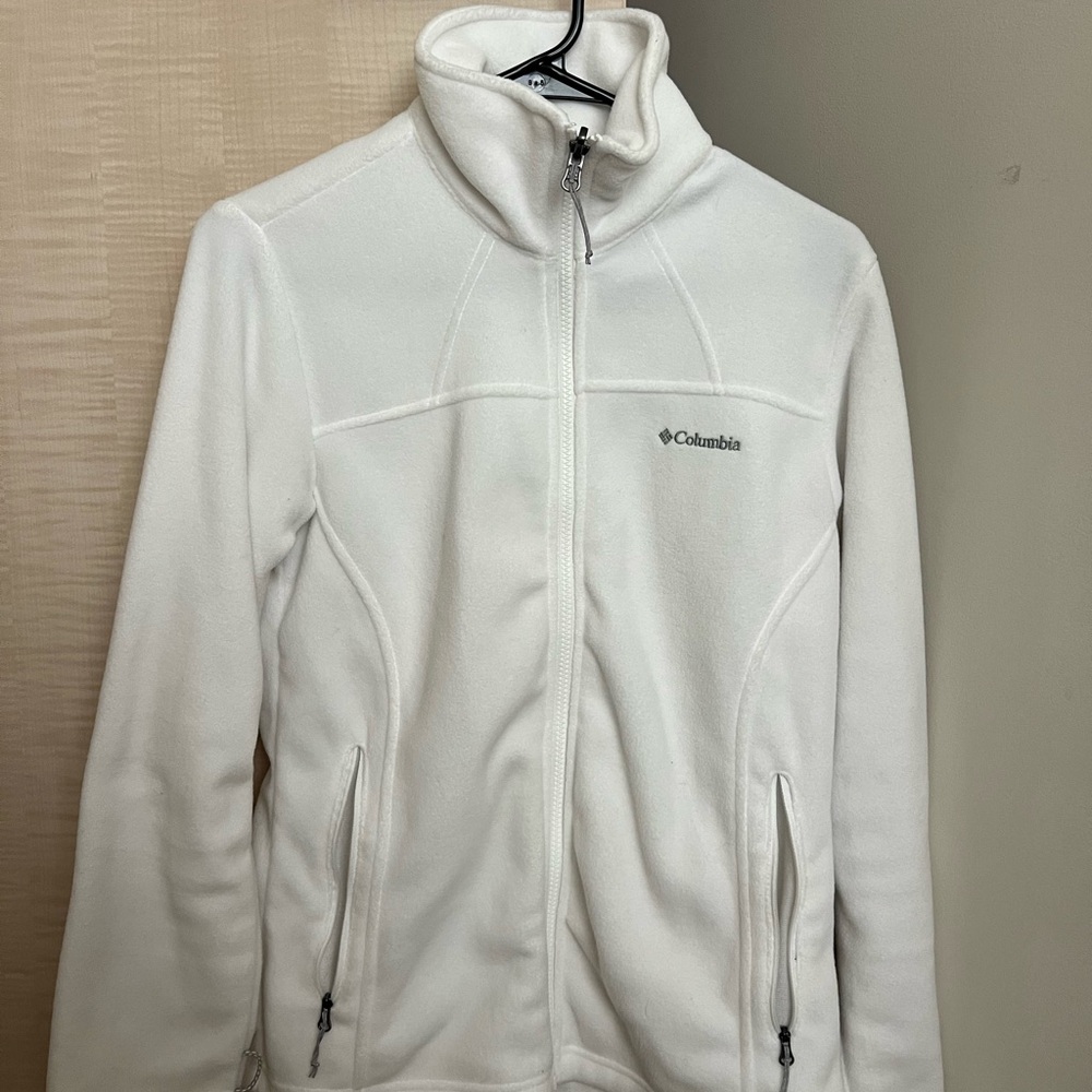 Columbia Women's White Fleece Jacket